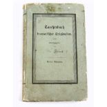 Taschenbuch dramatischer Originalien von 1839 Dritter (3.) Jahrgang. Mit drei Kupfern. Brockhaus,
