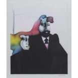 Paul Wunderlich (1927-2010), Doppelporträt 'Nach Monet' / 'After Monet' angelehnt an Monets