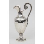 Großer Schenkkrug / Jug, Toulouse, 1819-1839 Punzierung: Silber 950, Beschaumarke, Meistermarke,