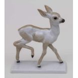 Rehkitz / A Fawn, Rosenthal, Bahnhof-Selb, 1935 Material: Porzellan, dezent bemalt u. partiell