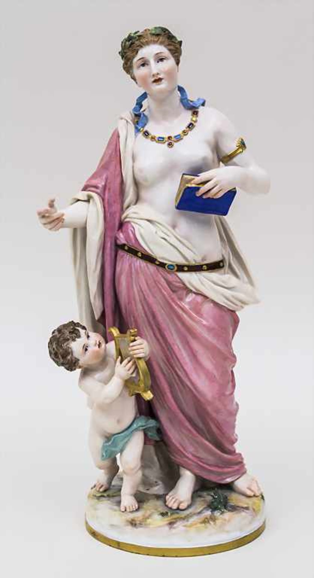 Allegorie der Musik / The Allegory of Music, Meissen, ca. 1860 Material: Porzellan, bemalt und