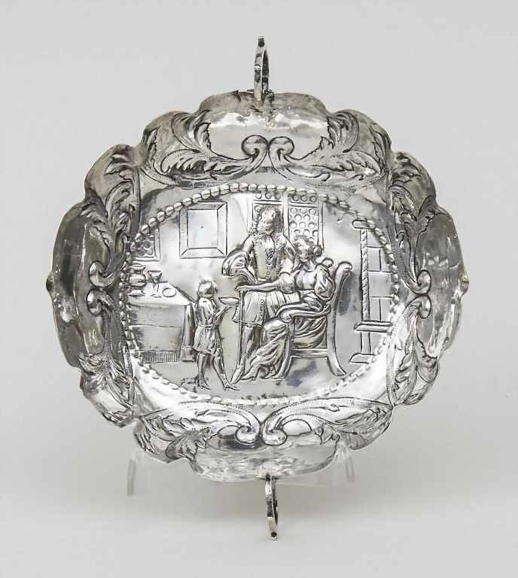 Weinprobierschale, Wine Tester, Johannes Kilian, Augsburg, 1680 Material: Silber,Punzierung: