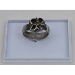 Römischer Silberring mit Almadin / A Roman Silver Ring with Almadin D. 2,3 cm, 3 von 4