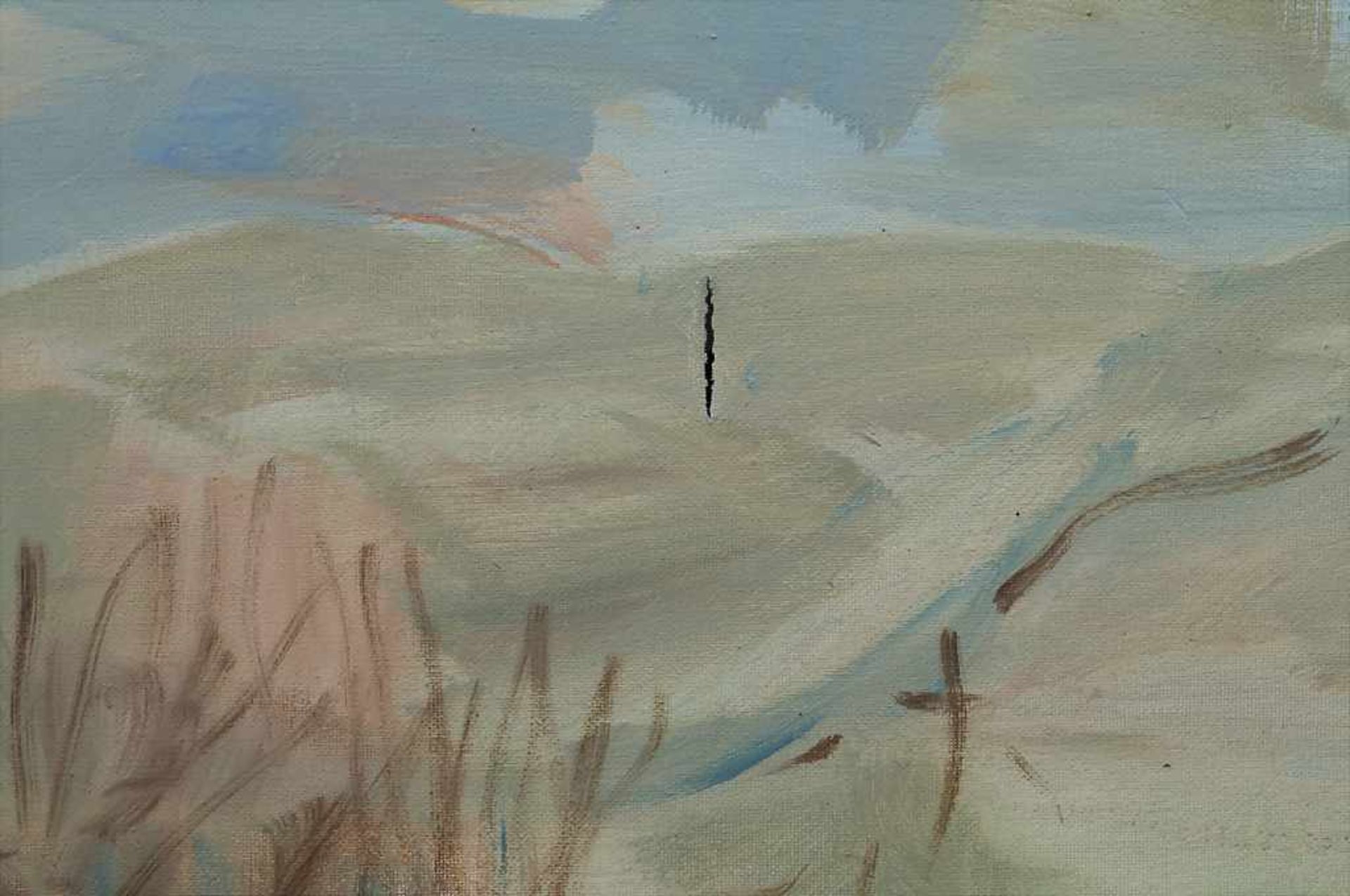 Trude Stolp-Seitz (1913-2004), 'Herbstlandschaft' / 'Autumn Landscape' Technik: Öl auf Leinwand, - Bild 5 aus 5