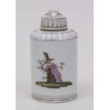 Teedose mit Chinoiserien / A Tea Caddy With Chinoiserie Decoration, Volkstedt, Rudolstadt, um 1780