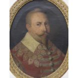 Unleserlich signierender Künstler, Porträt des Königs Gustav II. Adolph / Portrait of King Gustav