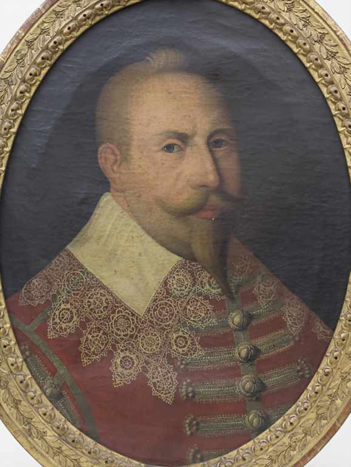 Unleserlich signierender Künstler, Porträt des Königs Gustav II. Adolph / Portrait of King Gustav