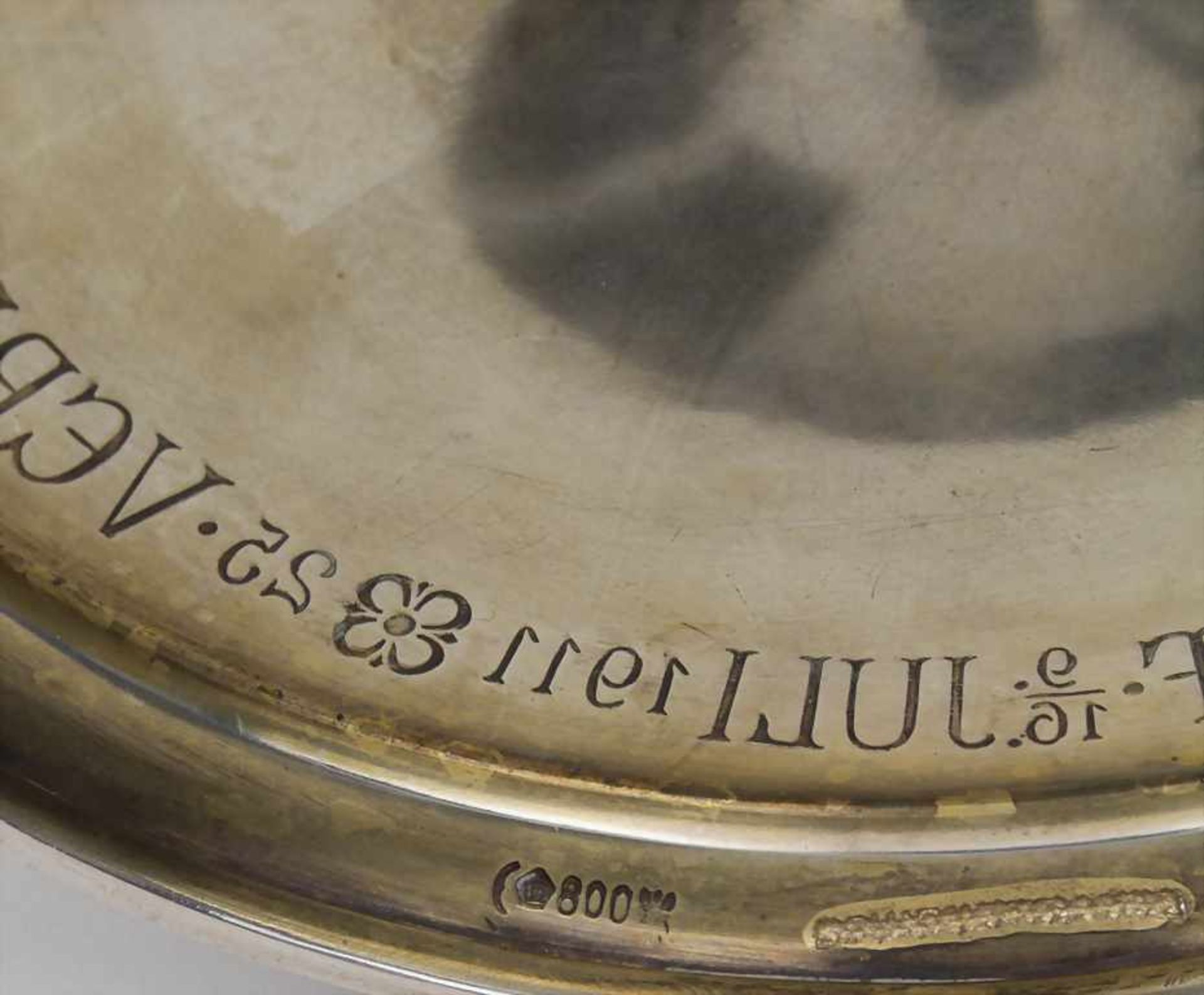 2 Silberpokale / 2 silver goblets, um 1880-1911 Lot: bestehend aus 1 Historismus-Pokal ' - Bild 3 aus 5