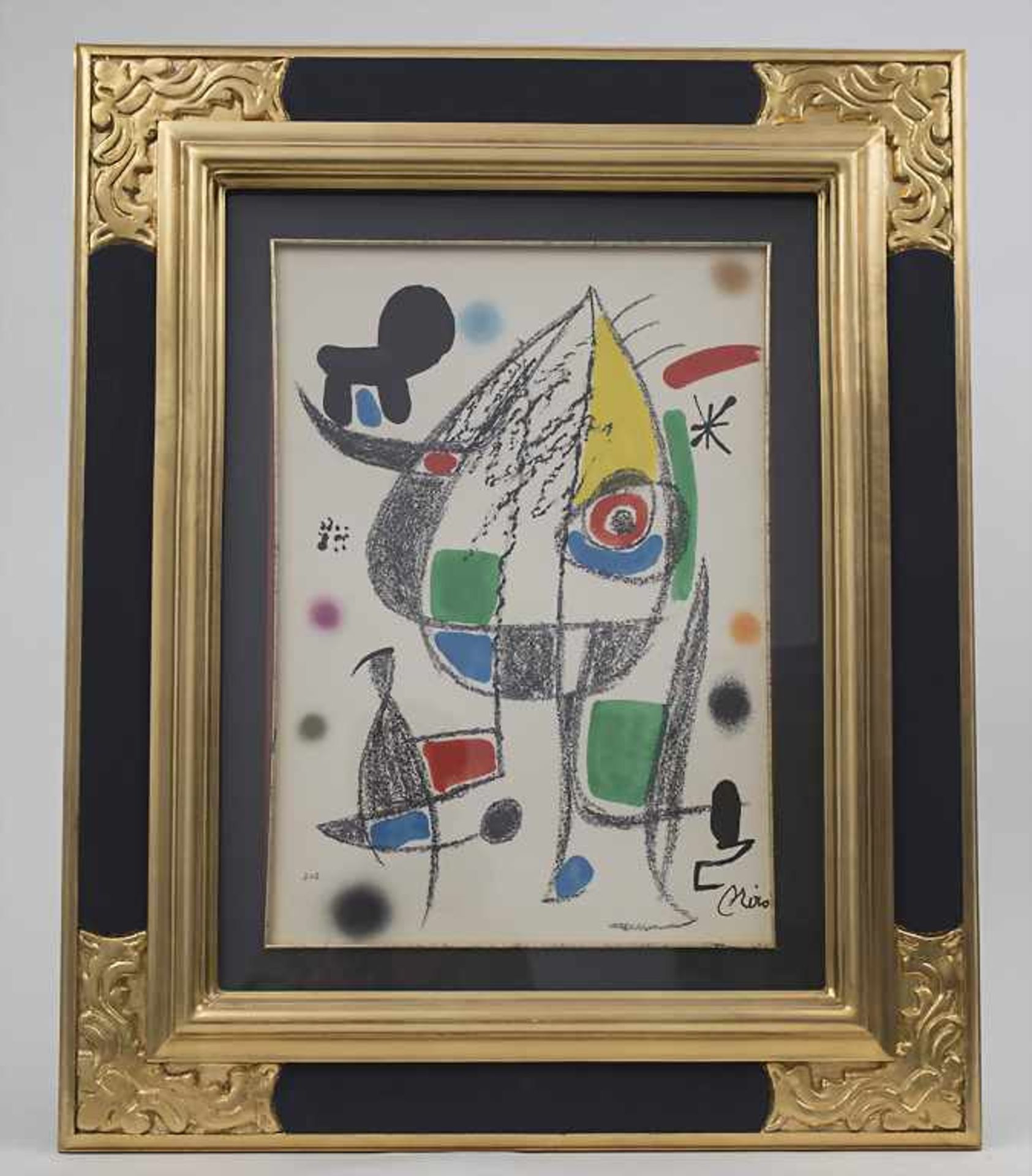 Joan Miro (1893-1983), 'Maravillas con variaciones' Technik: Farblithografie auf Papier, - Bild 2 aus 3