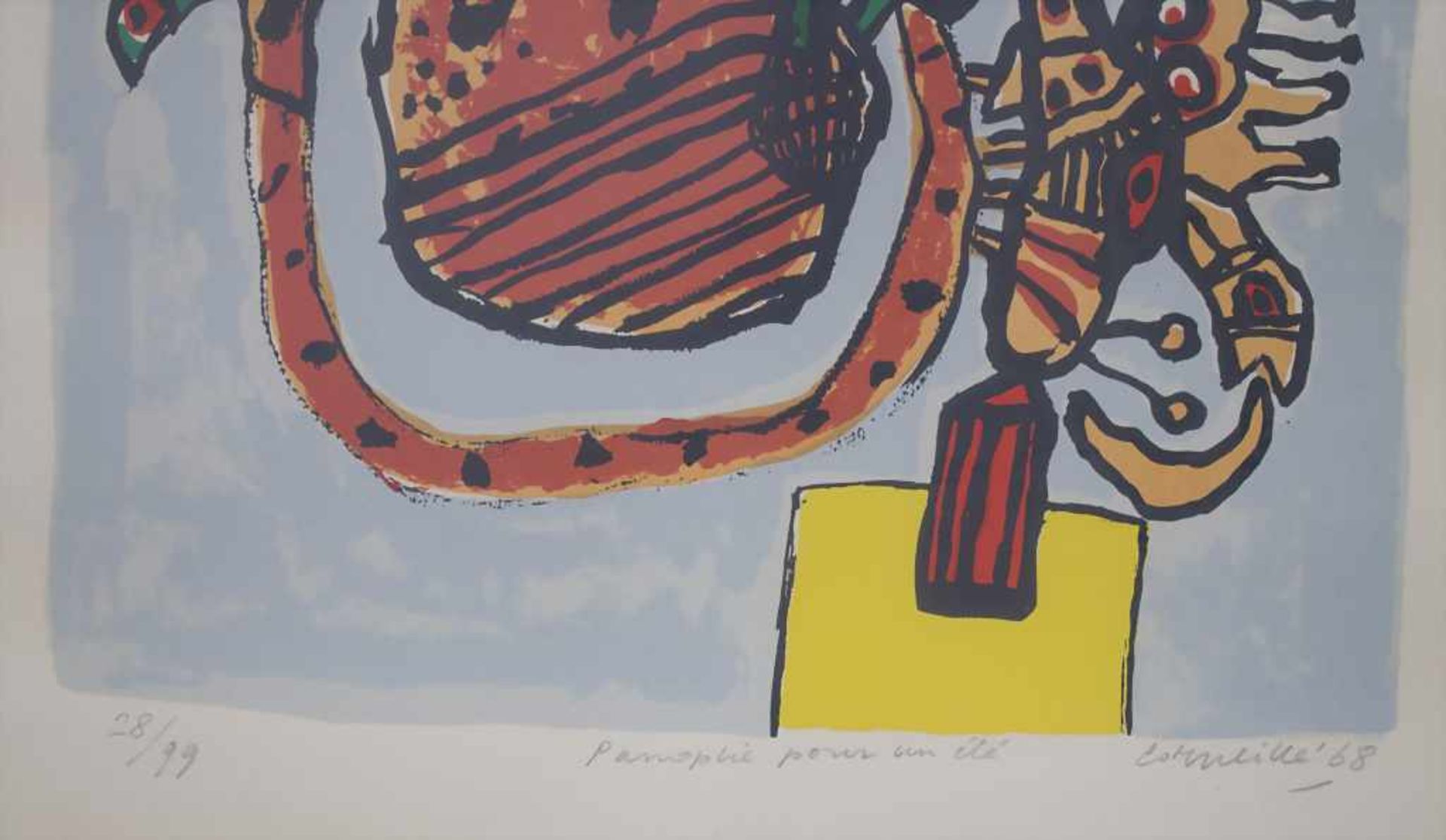Guillaume Corneille (1922-2010), 'Panoplie pour un été' Technik: Farblithografie auf Papier, - Bild 3 aus 3