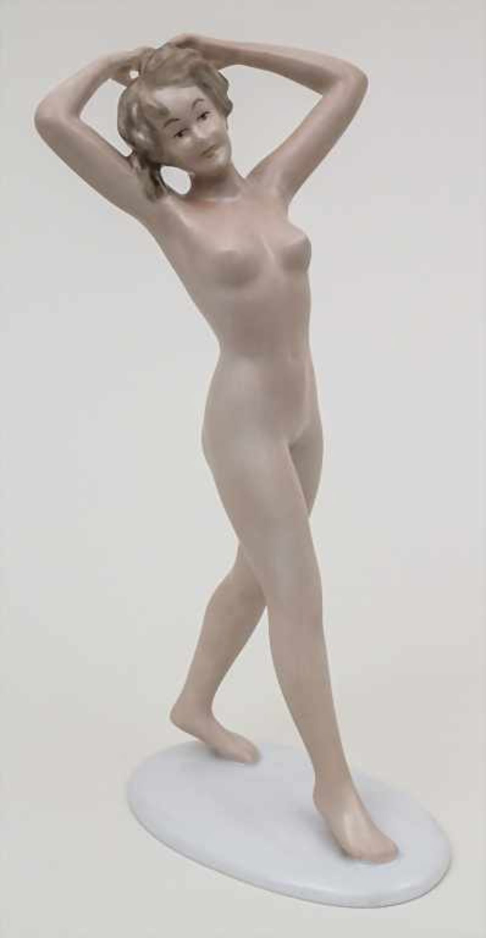 'Tanzender weiblicher Akt' / 'A dancing female nude', Kurt Steiner (1904-1970), Weimar, um 1950