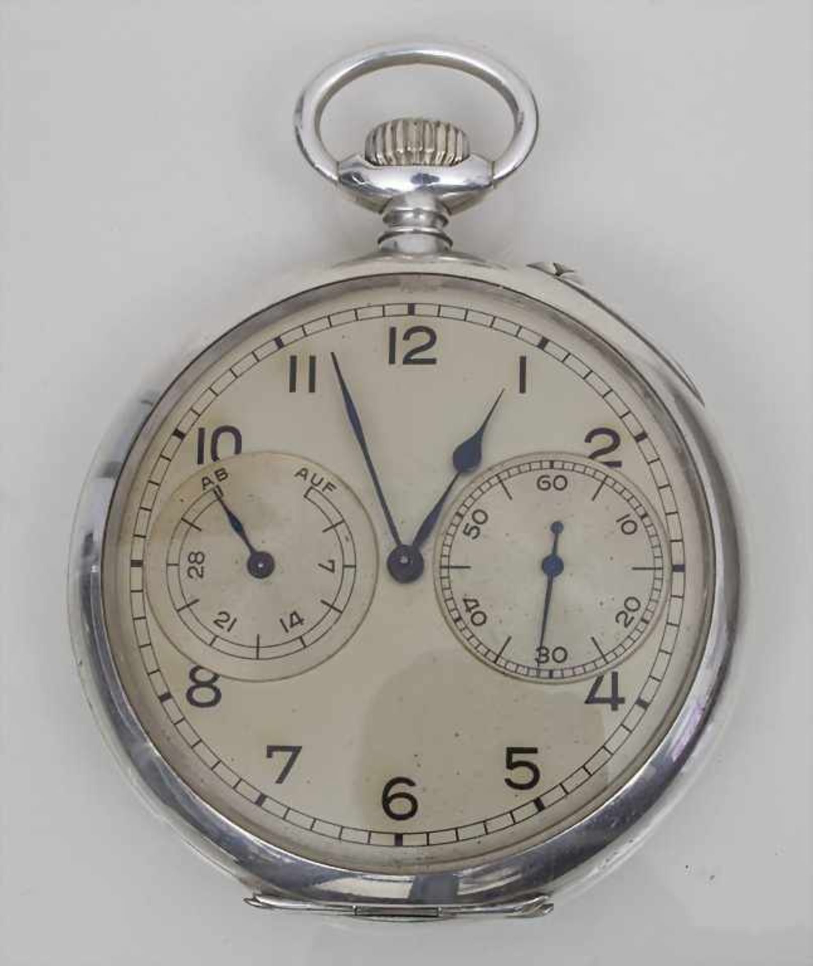 Beobachtungsuhr / An observation pocket watch, A. Lange und Söhne, Glashütte in Sachsen, um 1942