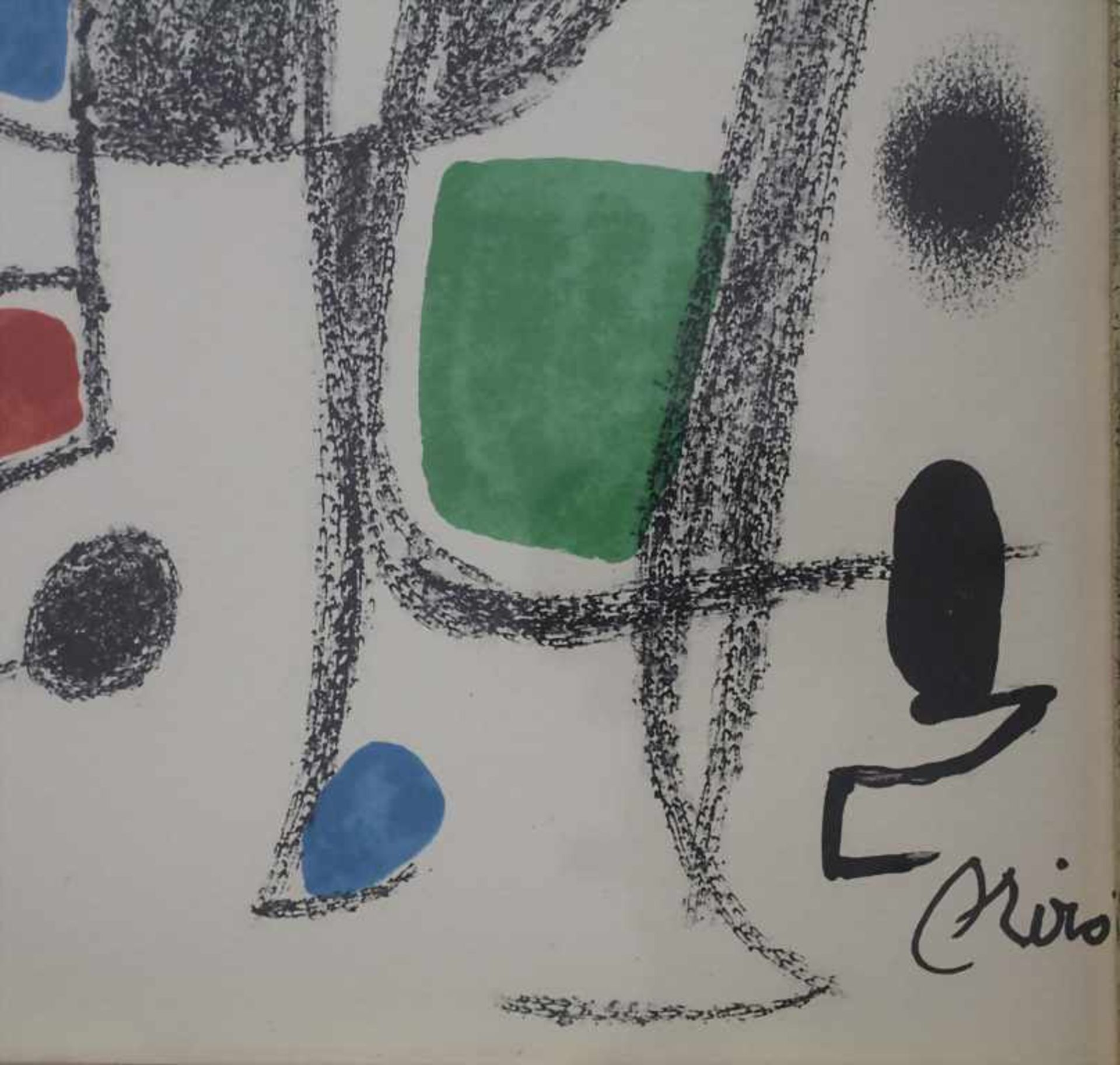 Joan Miro (1893-1983), 'Maravillas con variaciones' Technik: Farblithografie auf Papier, - Bild 3 aus 3