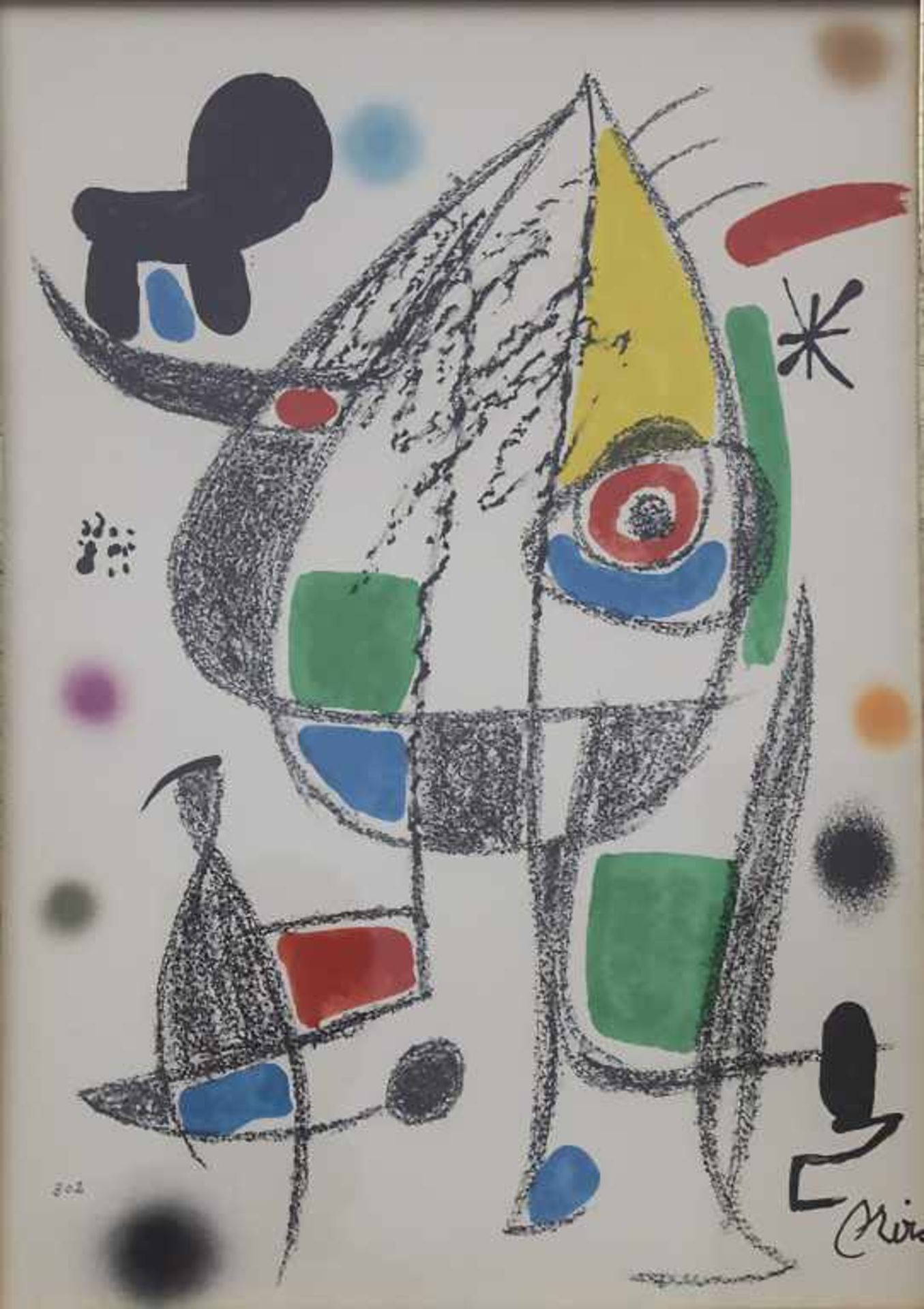 Joan Miro (1893-1983), 'Maravillas con variaciones' Technik: Farblithografie auf Papier,