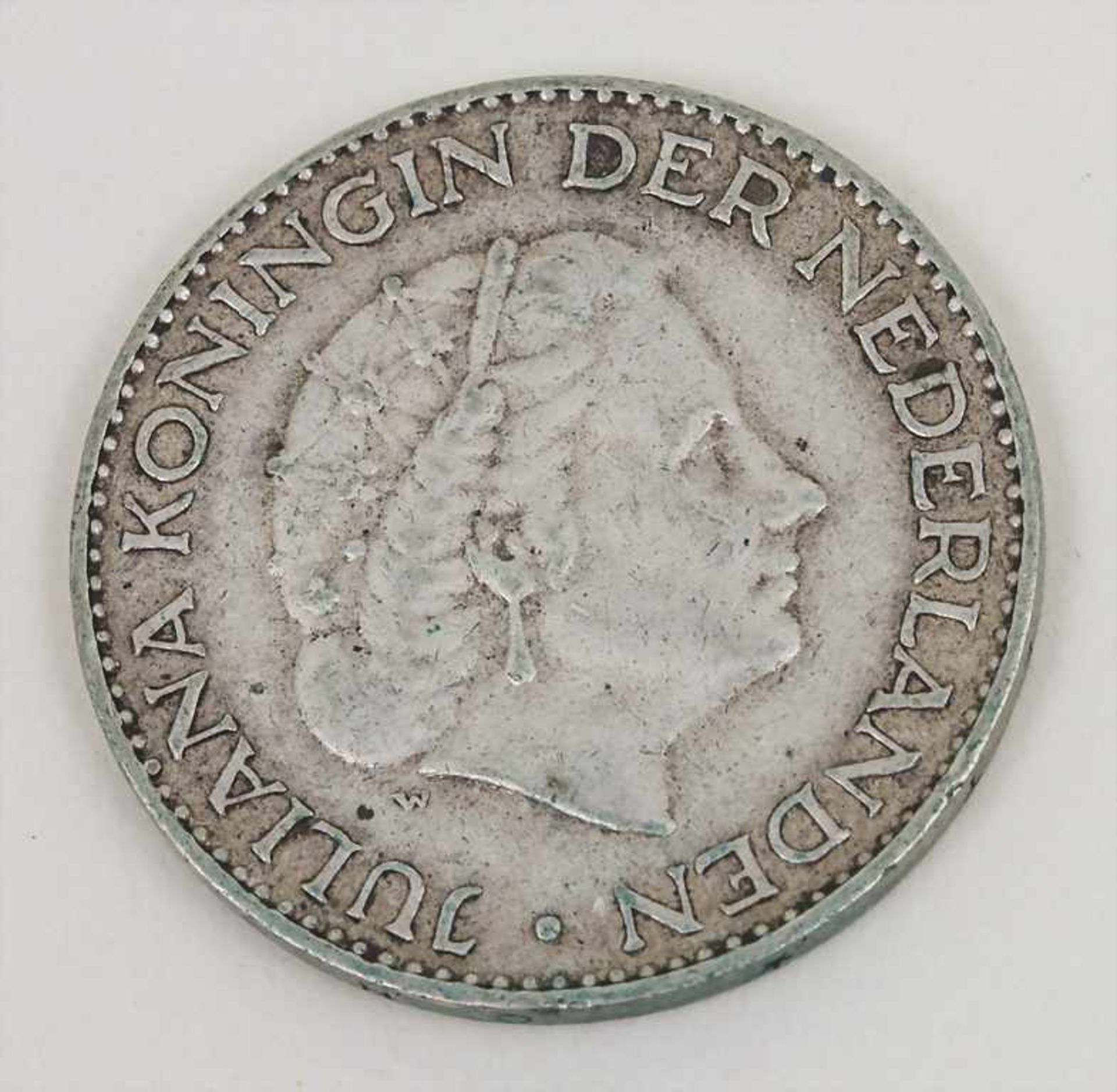 Sammlung 200 1-Gulden Münzen / A collection of 200 1-guilder coins, 1950-1960 Material: Silber, - Bild 2 aus 3