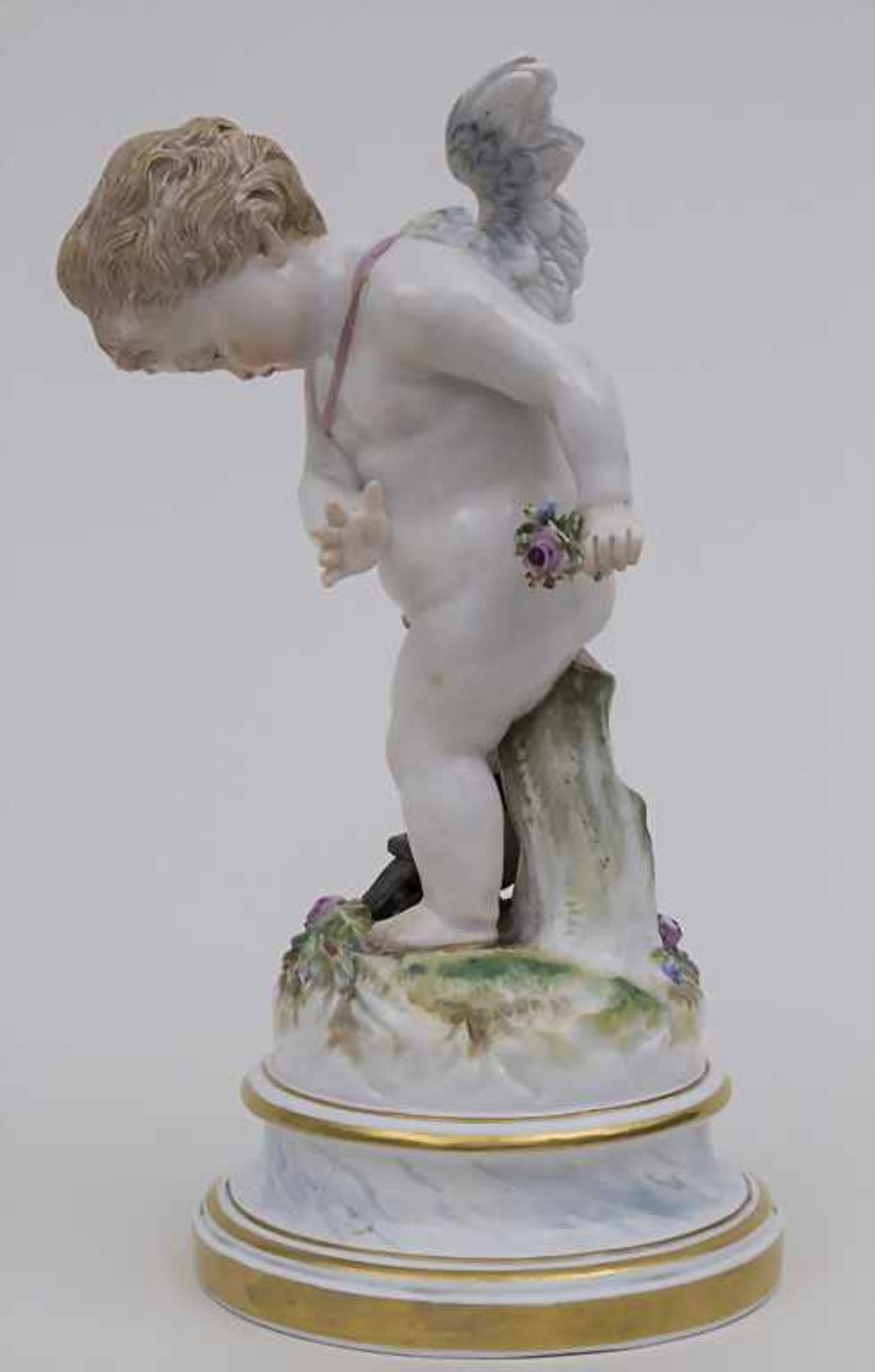 Aus der L-Serie 'Amor in der Falle' / From the L-series 'Cupid Caught in Trap', Meissen, Ende 19. - Image 4 of 6