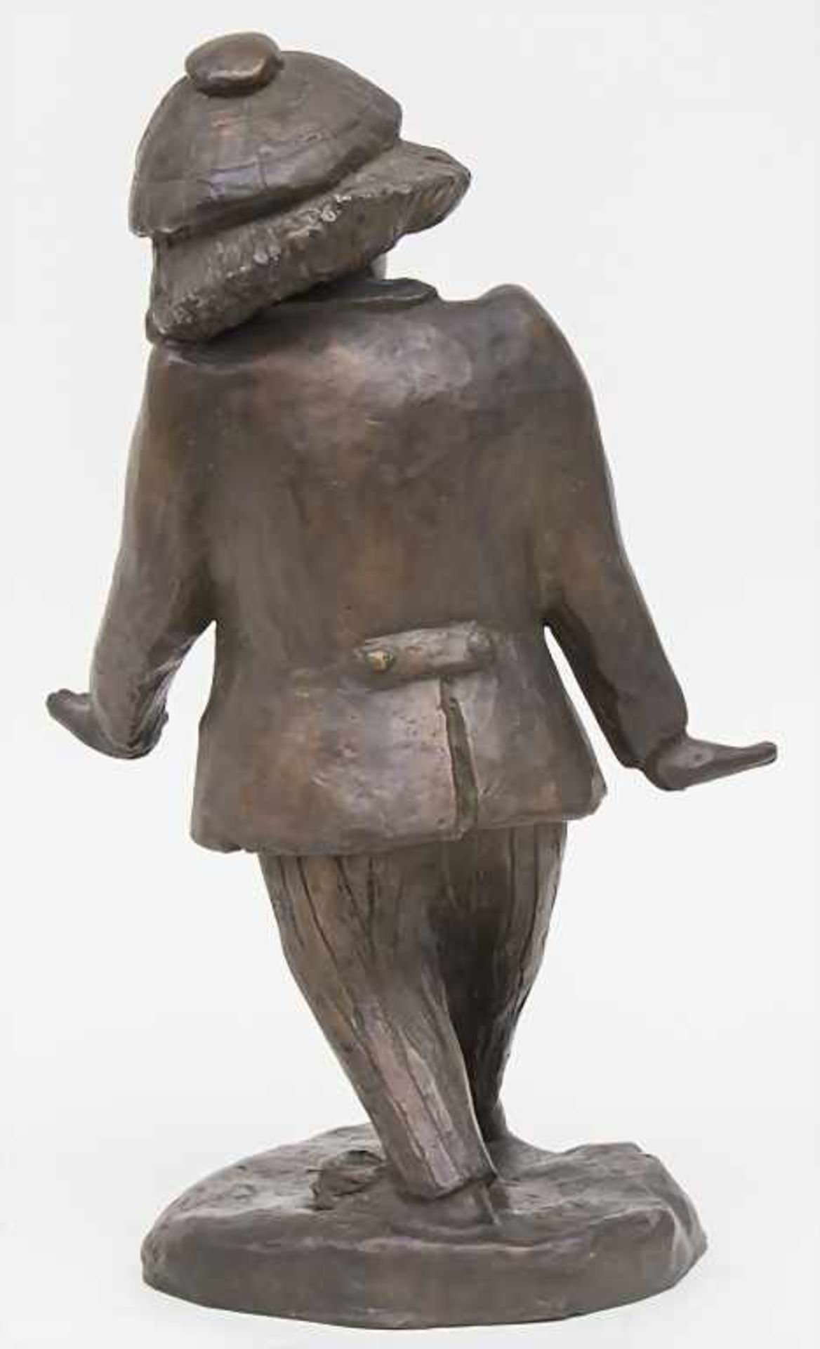 Kurt Moser (1926-1982), Bronzefigur 'Clown Oleg Popov' / A bronze sculpture 'Clown Oleg Popov' - Bild 2 aus 3