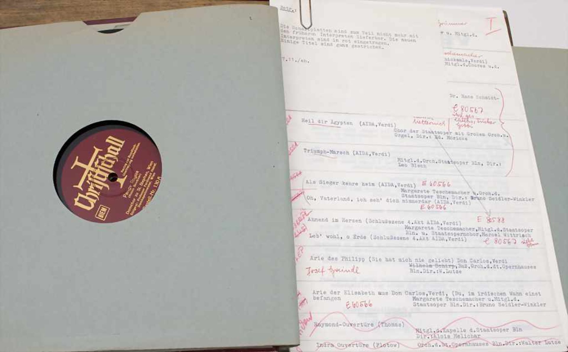 4 Sammelalben Schellackplatten / A collection of schellack records Bestehend aus 45 Platten der - Bild 4 aus 5