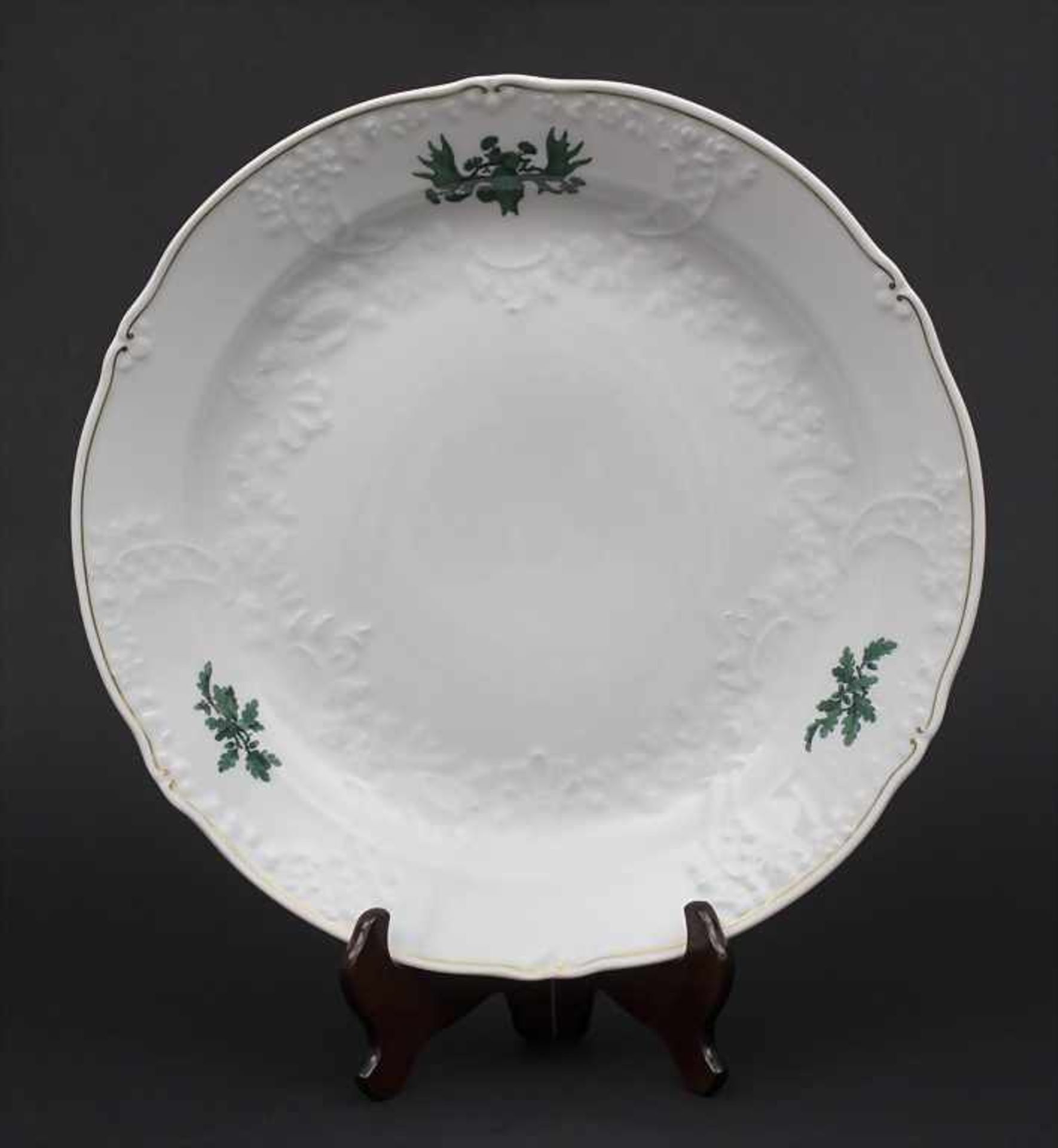 Große Schale mit Jagdmotiven / A huge bowl with hunting motifs, Meissen, um 1925 Material: