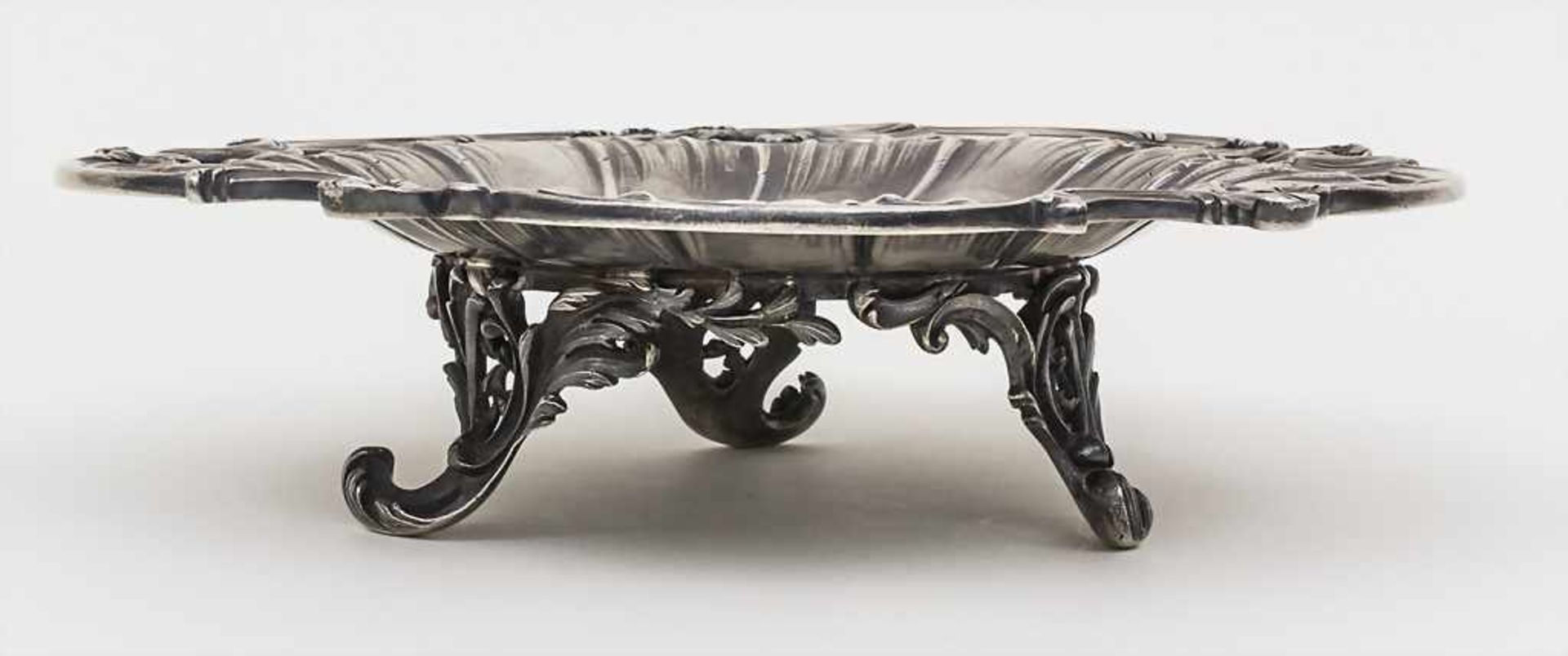 Tazza, Alphonse Debain, Paris, um 1870 Material: Silber,Punzierung: Kopf der Minerva, Meisterpunze - Bild 2 aus 4