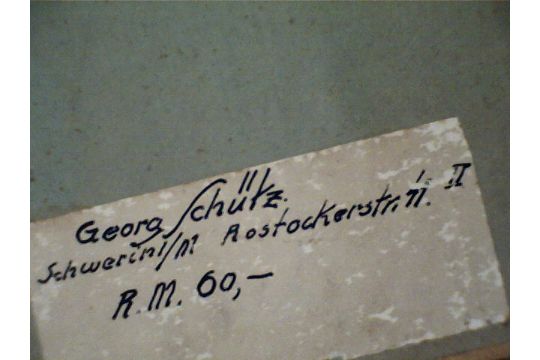 Georg Schutz Schwerin 1875 1945 Ebenda Illustrator Karikaturist Und Plakatzeichner Std A D