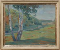 Dora Koch-Stetter (Bayreuth 1881 - 1968 Ahrenshoop, expressionistischen Landschafts- u.