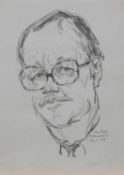Gerhard Vontra (Altenburg 1920 - 2010 Prerow, deutscher Zeichner u. Karikaturist, Studium an der