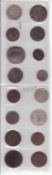 Lot Münzen Deutschland 17. - 19. Jh., einige Silber, ungeprüft, 16 Stück