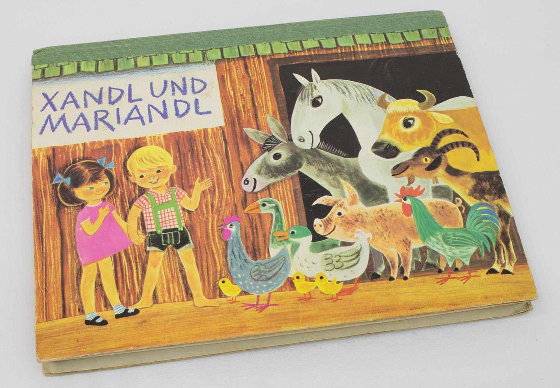 Faltbuch "Xandl und Mariandel", Frick Verlag Wien, 1969, OPapp.