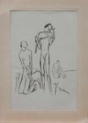 Arthur Wellmann (Magdeburg 1885 - 1970 Berlin, deutscher Grafiker, Zeichner und Bildhauer,