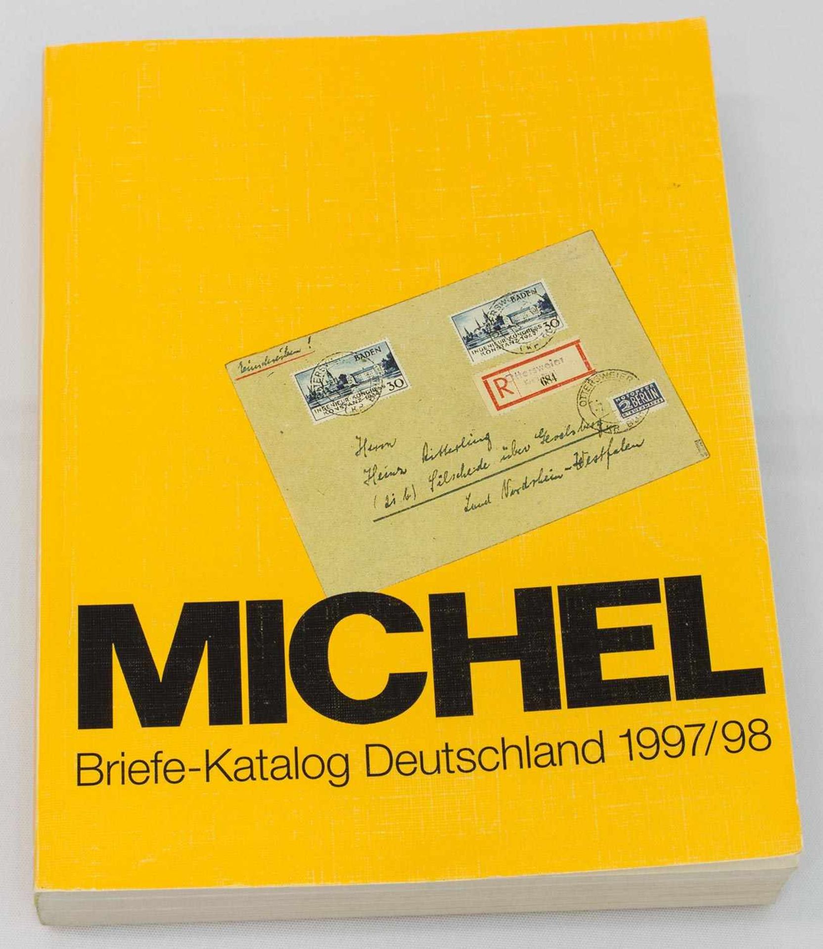 Briefmarkenkatalog Michel, Briefe Katalog Deutschland 1997/ 98