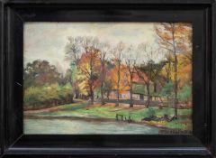 Peter Paul Draewing (Schwaan 1876 - 1940 Eisenach, deutscher Landschaftsmaler u. Grafiker, Std. a.d.