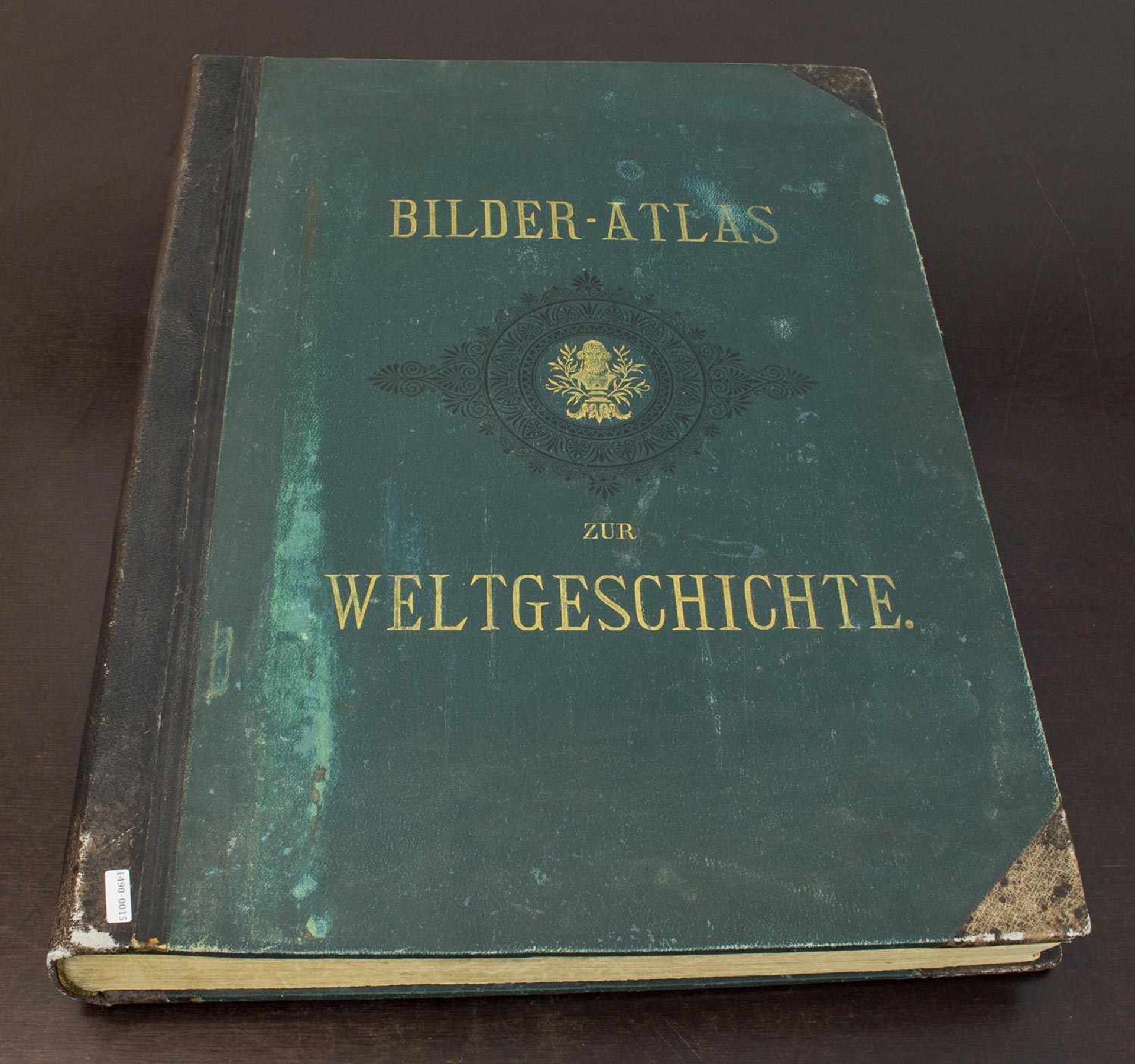 Professor Ludwig Weisser Bilder-Atlas zur Weltgeschichte - nach Kunstwerken Alter und Neuer