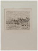 Paul Baum (Meissen 1859 - 1932 San Gimignano, deutscher Landschaftsmaler u. Grafiker, Std. a.d.