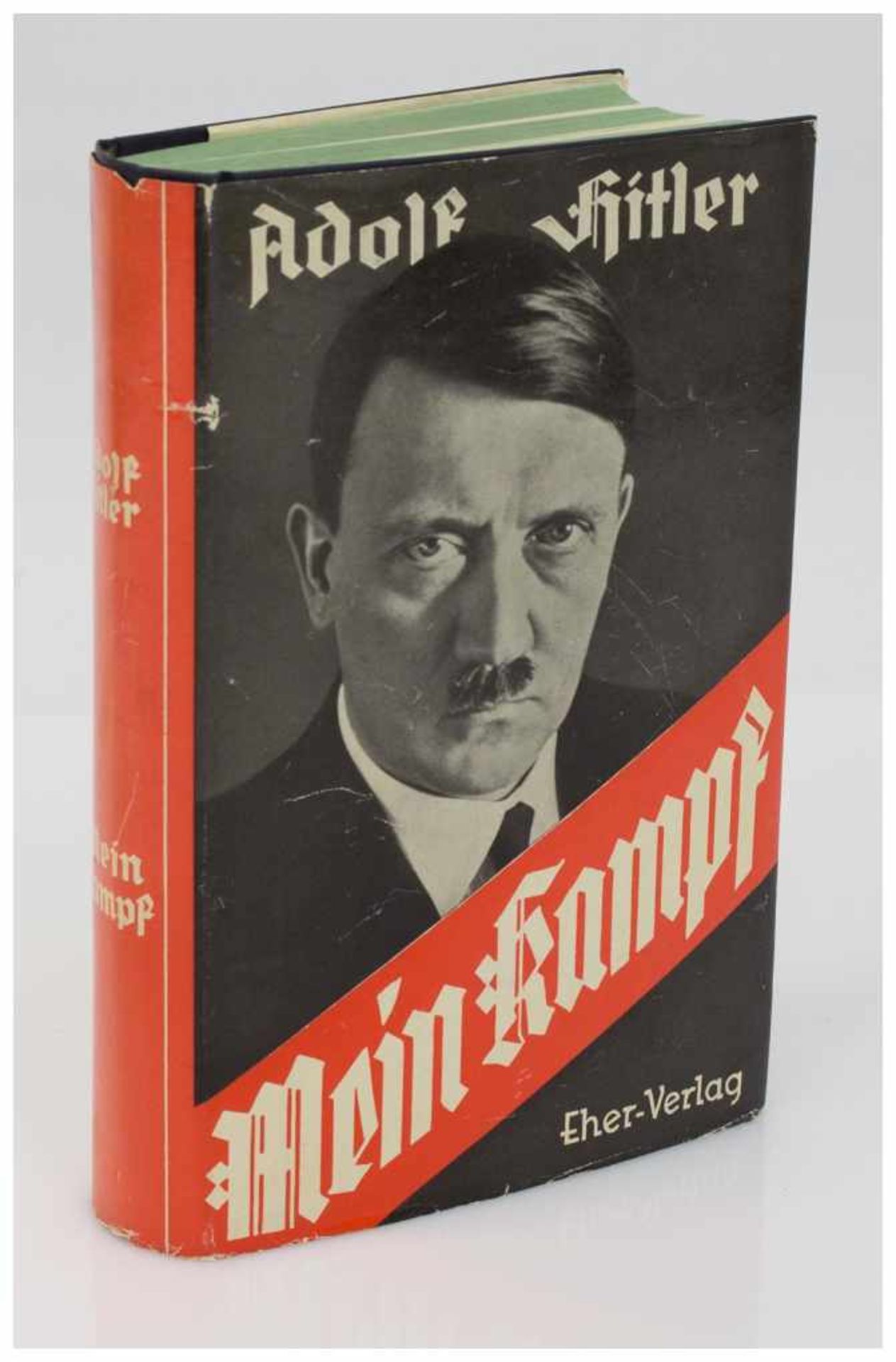 Adolf Hitler "Mein Kampf" - Zentralverlag der NSDAP Franz Eher München 1934, 781 S., OLn. mit