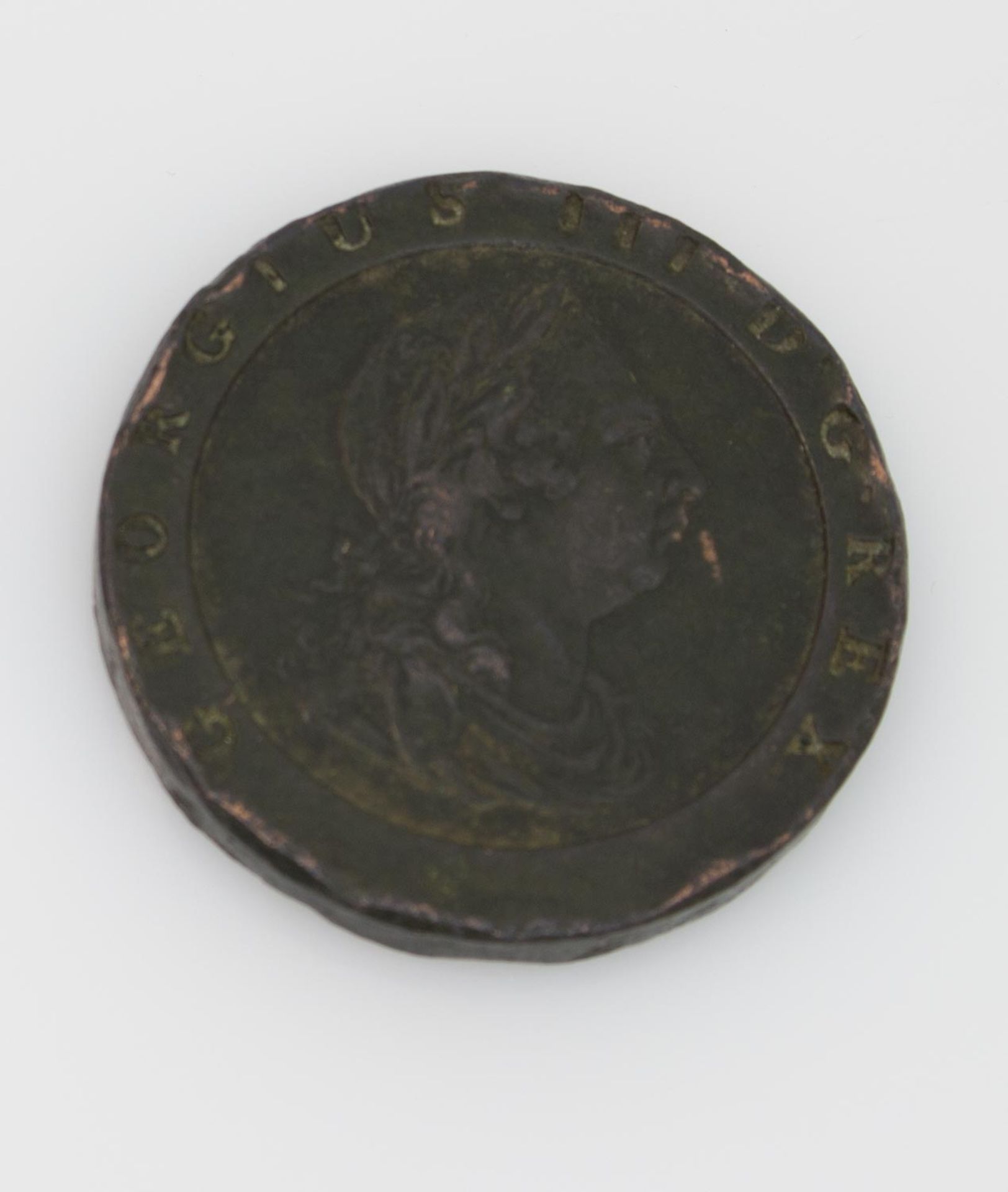 2 Pence England 1797, Georg III., Cartwheel