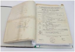 Dokumentennachlass umfangreicher Dokumenten- und Schriftnachlass III. Reich