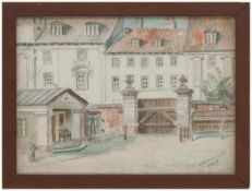 Ludwig von Hoffmann (Darmstadt 1861 - 1945 Pillnitz, deutsch. Maler, Grafiker u. Gestalter des 20.