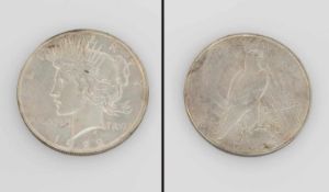 1 Dollar USA 1922, Peace, Silber, G. 26,84, vz.