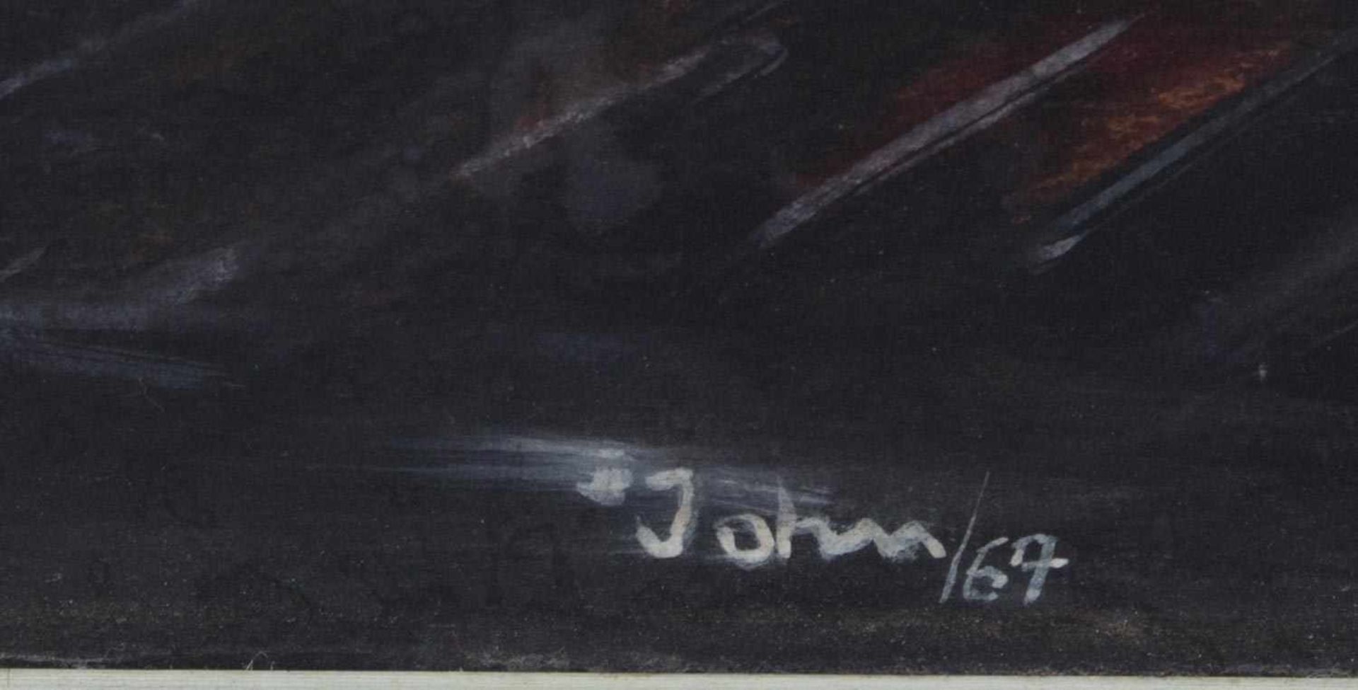 Joachim John (Tetschen 1933 - , deutscher Maler, Graphiker u. Autor, Std. a. d. Universität - Bild 2 aus 2