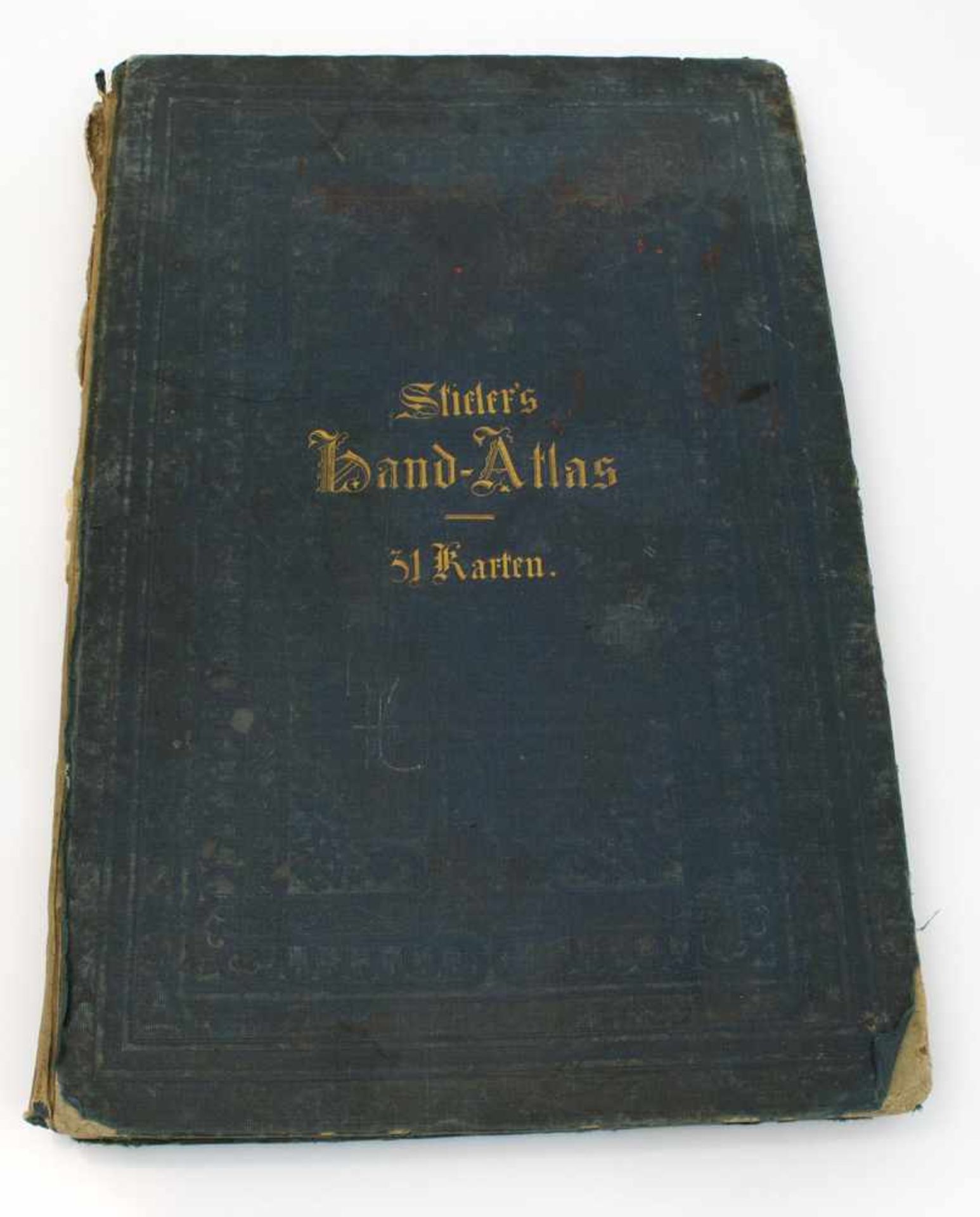Adolf Stieler "Stieler`s Hand-Atlas", Julius Perthes, Gotha 1877, 31 Doppelseitige grenzcolorierte