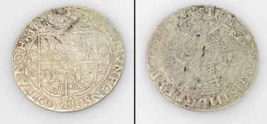 1/4 Thaler Polen 1621 (?), Sigismund III., Silber