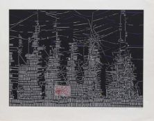 Risaburo Kimura (Yokosuka 1924 -, japanischer Grafiker u. Philosoph, Meister der Serigrafietechnik