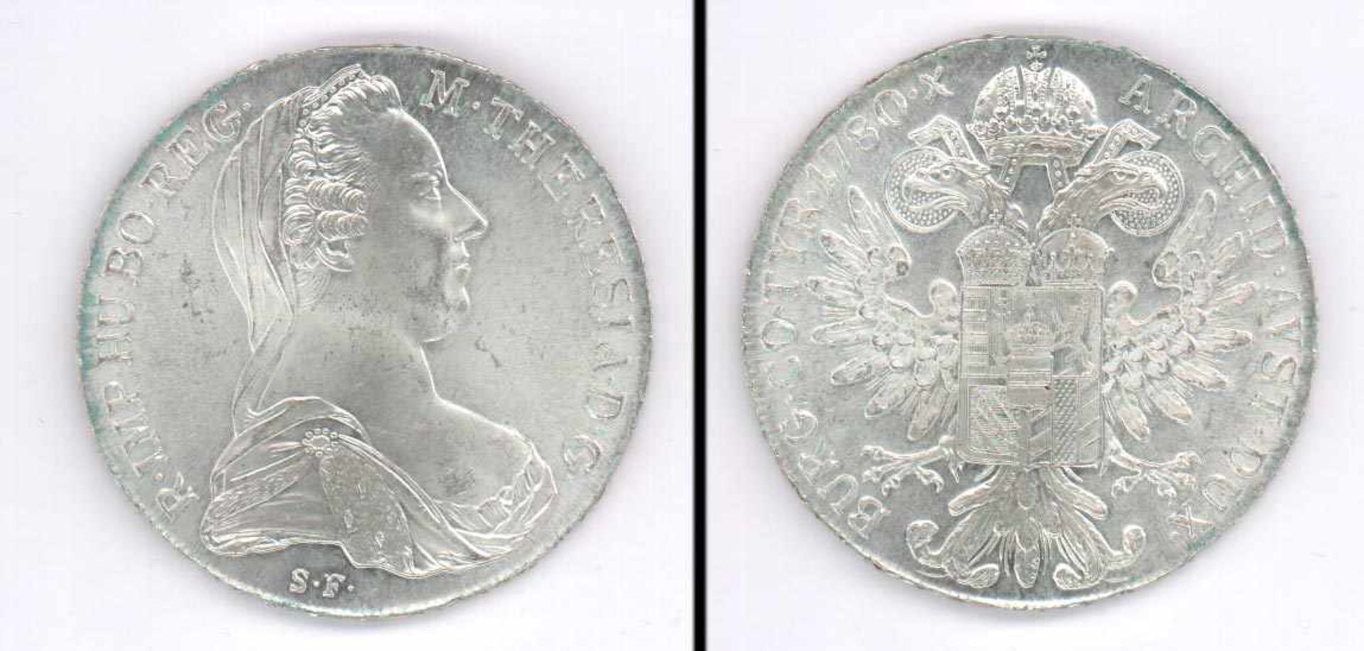Maria-Theresien-Taler Österreich 1780 S , Maria Theresiea, Silber