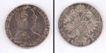Theresientaler Österreich 1780, Marie Theresia, Silber