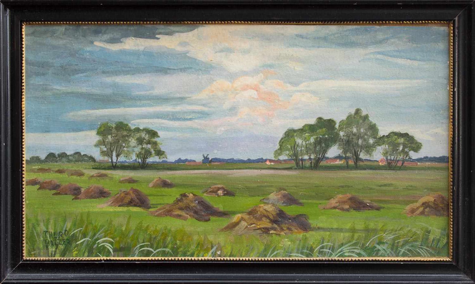 Thuro Balzer (Weißhof 1882 - 1967 Hannover, Landschaftsmaler u. Grafiker, Std. a.d. AK f. Kunst u.