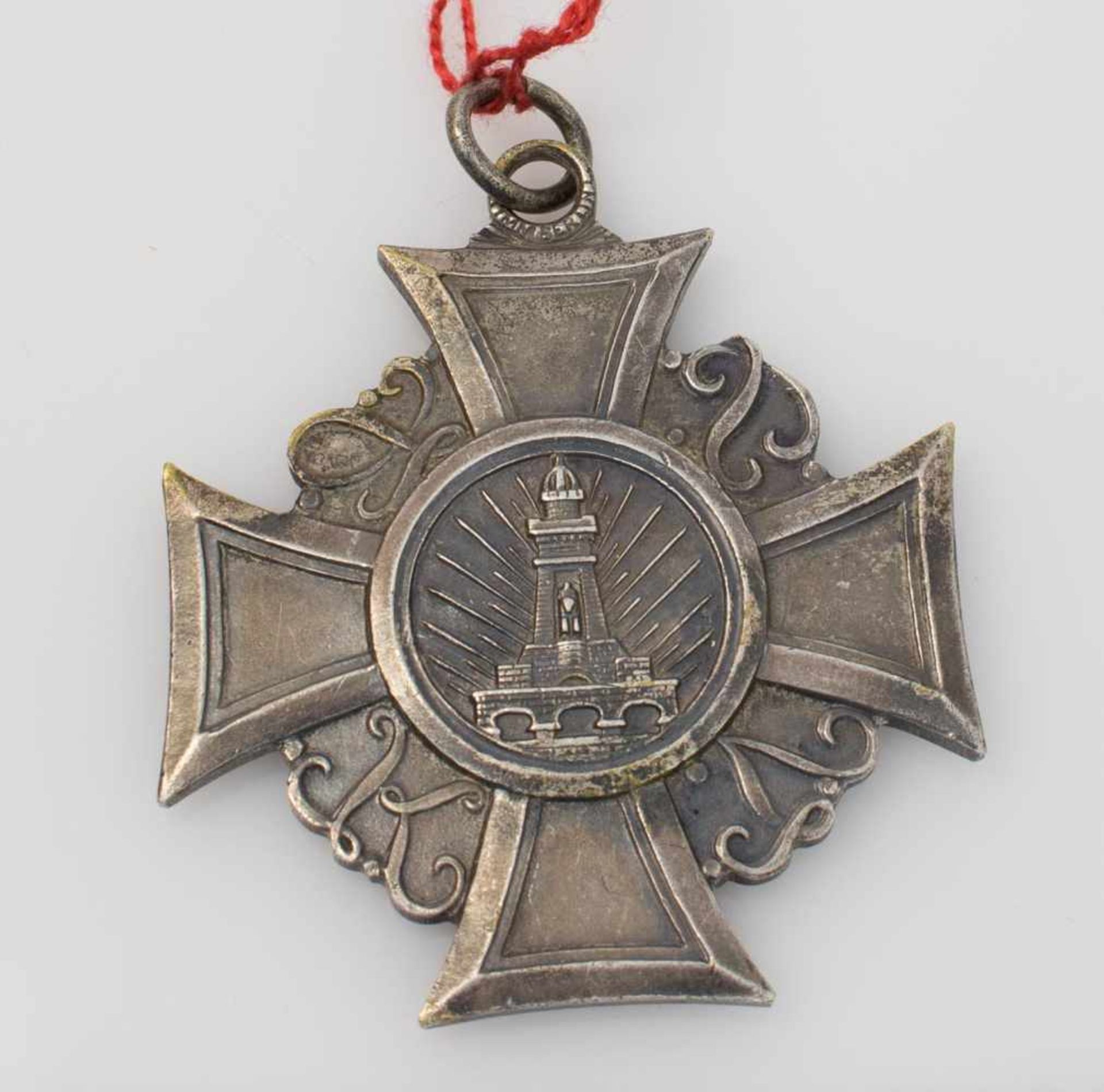 Ehrenkreuz II. Klasse des Preussischen Landes - Kriegerverbandes, Bronze versilbert - Bild 2 aus 2