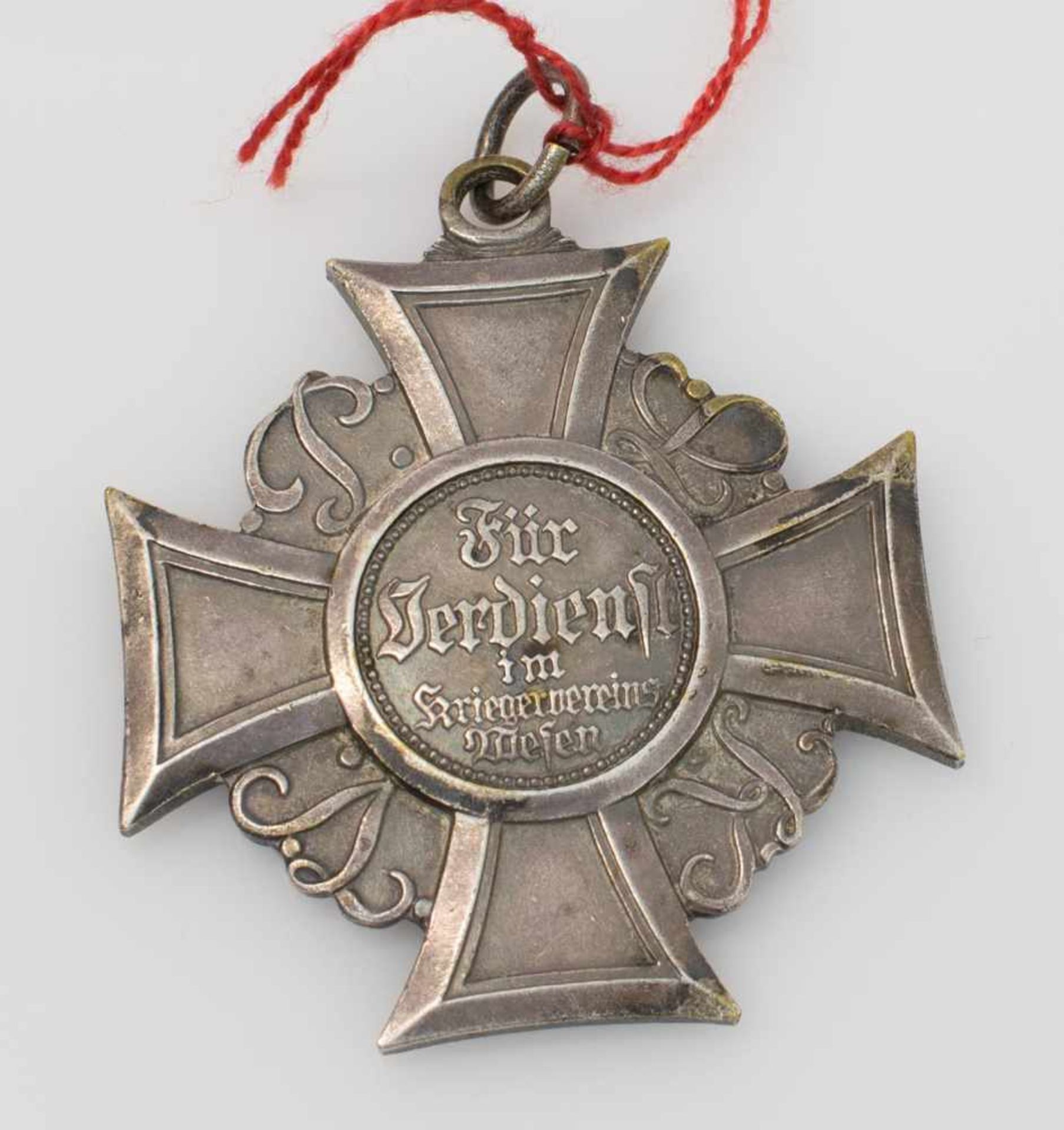 Ehrenkreuz II. Klasse des Preussischen Landes - Kriegerverbandes, Bronze versilbert
