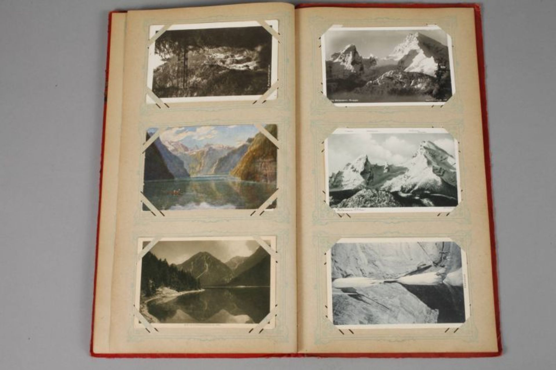 Postkartenalbum Deutschland/Europa um 1900 bis 1930er Jahre, ca. 100 Ansichtskarten, vorw. - Bild 3 aus 6