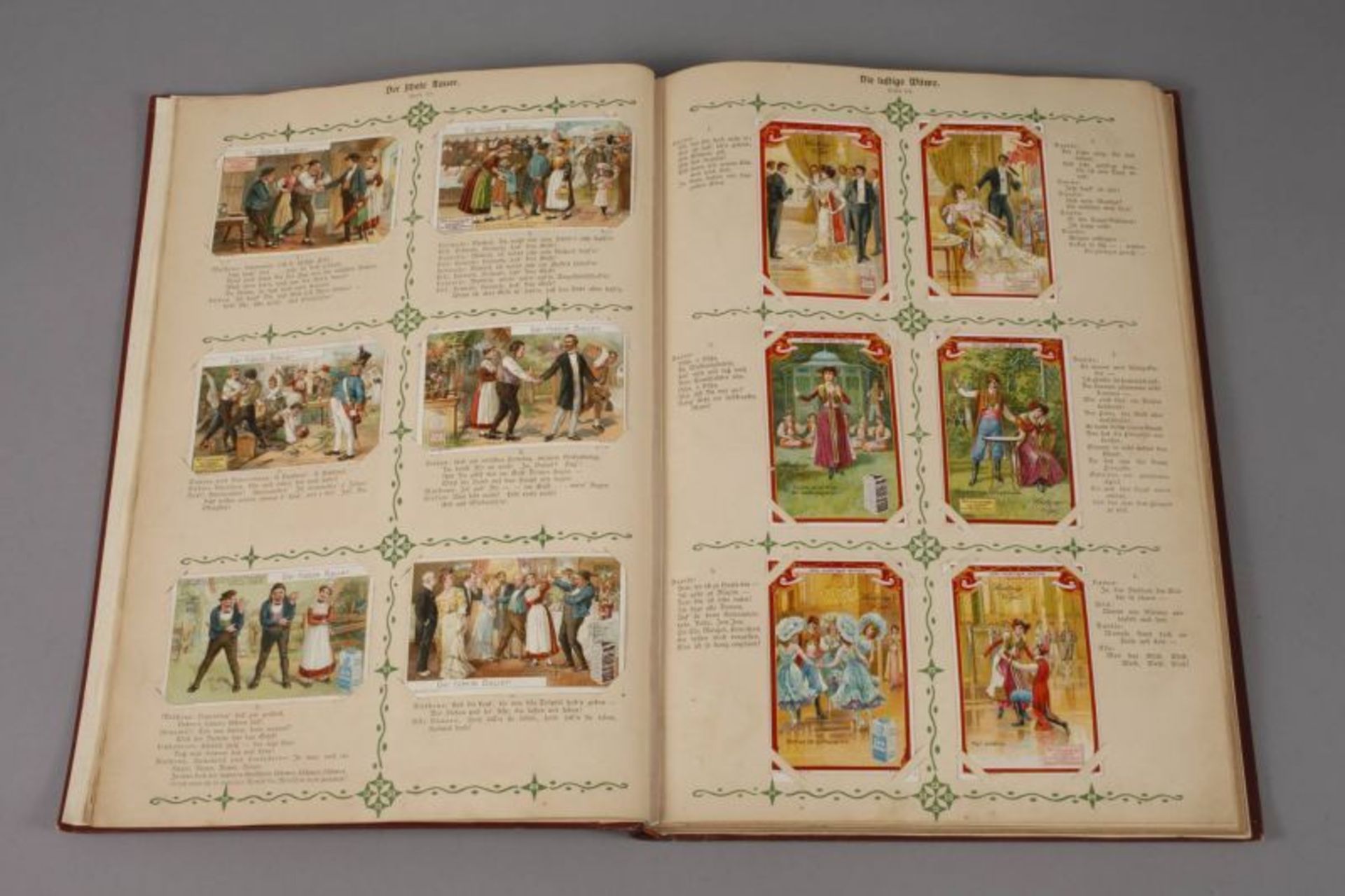 Hartwig & Vogel Sammelbilderalbum Album 3, Dresden 1909, 384 chromolithogr. Bilder in 61 Serien à - Bild 2 aus 4